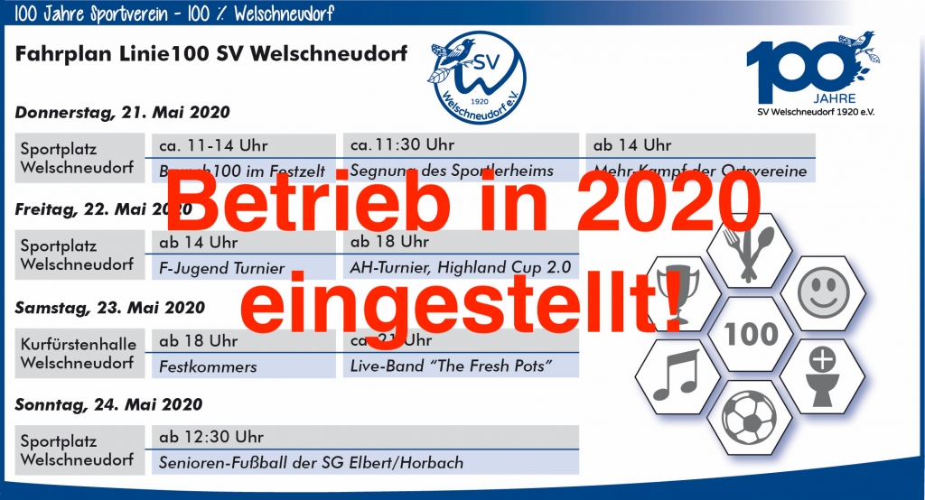 2020_SVW-Amtsblatt_Linie_100_Absage